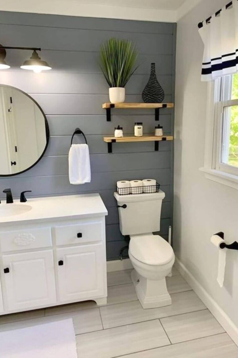 20 Clever Small Bathroom Ideas To Make It Feel bigger – Of The Wall