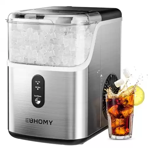 EUHOMY Nugget Ice Maker